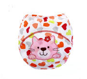Cartoon Baby Training Pants – Reusable Cotton Diaper for Toddlers & Infants