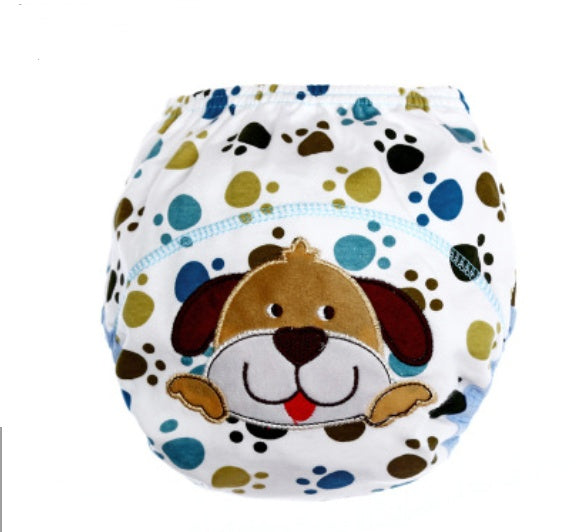 Cartoon Baby Training Pants – Reusable Cotton Diaper for Toddlers & Infants