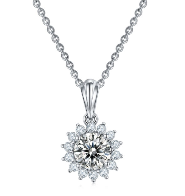 925 Sterling Silver Jewelry Set – Necklace, Earrings & Bracelet Trio