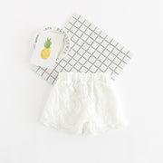 Girls Lace Shorts – Floral Summer Hot Pants for Toddlers & Kids