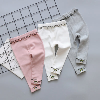 Kids Cotton Leggings – Soft Stretchy Pants for Girls & Boys