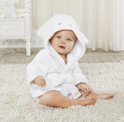 Hooded Baby Bathrobe – Cotton Animal Towel Wrap for Infants & Toddlers