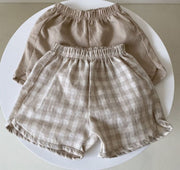 Baby Big Butt Shorts – Cotton Korean-Style Pants for Boys & Girls