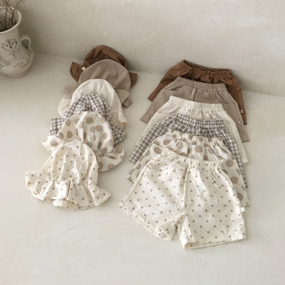 Baby Cotton Linen Summer Shorts – Lightweight & Breathable Casual Pants