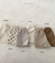 Baby Cotton Linen Summer Shorts – Lightweight & Breathable Casual Pants