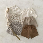 Baby Cotton Linen Summer Shorts – Lightweight & Breathable Casual Pants