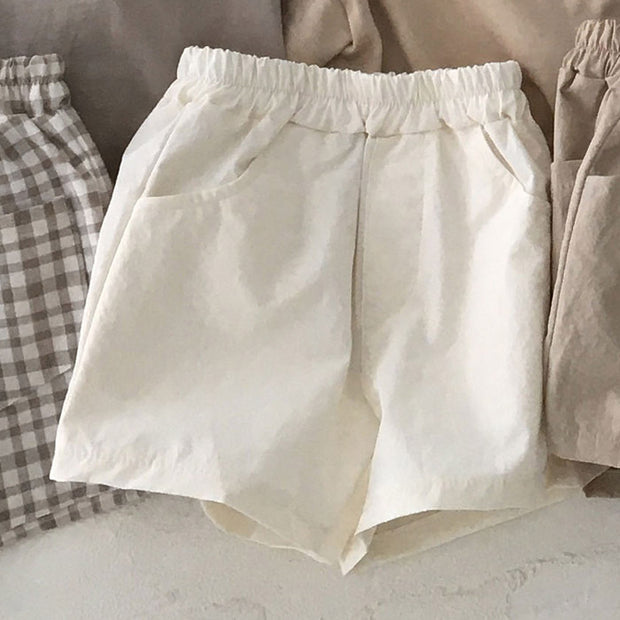 Baby Cotton Linen Summer Shorts – Lightweight & Breathable Casual Pants