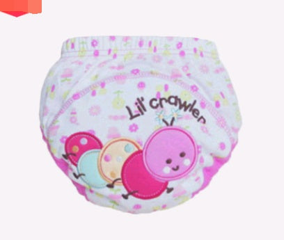 Cartoon Baby Training Pants – Reusable Cotton Diaper for Toddlers & Infants