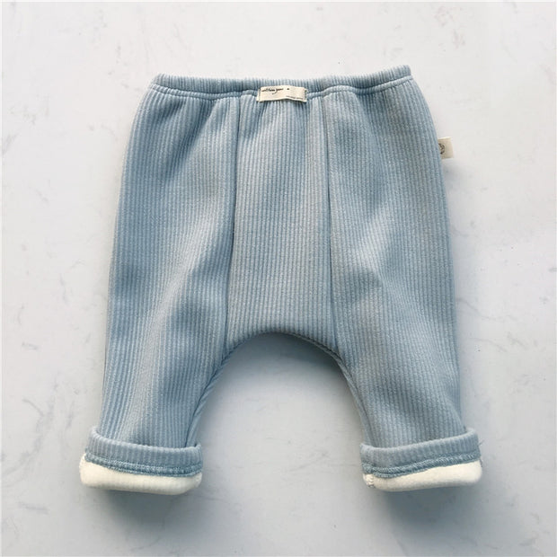 Baby Elastic Leggings – Autumn Casual Trousers for Boys & Girls