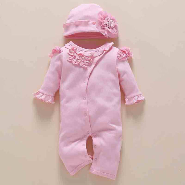 Baby Romper Jumpsuit – Soft Newborn & 1-Year-Old Outfit for Boys & Girls