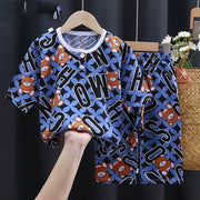 Baby Summer Outfit – Cotton Silk Air-Conditioning Shirt for Boys & Girls