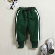 Baby Winter Pants – Fleece-Lined Velvet Trousers for Boys & Girls