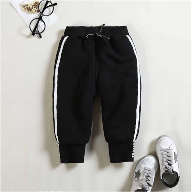 Baby Winter Pants – Fleece-Lined Velvet Trousers for Boys & Girls