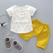 Baby Boy Summer Outfit – Sporty 2-Piece Set for Toddlers & Infants