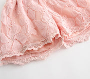 Girls Lace Shorts – Floral Summer Hot Pants for Toddlers & Kids
