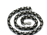 Punk Stainless Steel Necklace – Edgy Chain for Men & Women