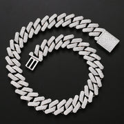 Full Zircon Iced Out Hip Hop Chain Necklace for Men