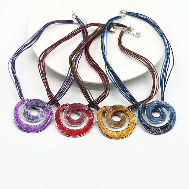 Short Necklace & Earrings Set