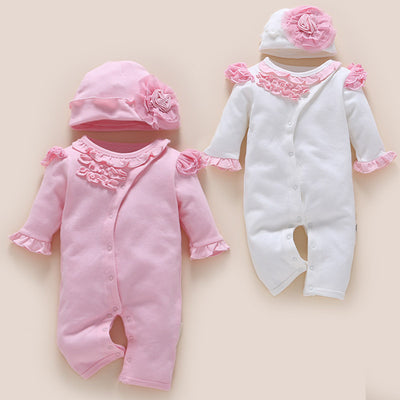 Baby Romper Jumpsuit – Soft Newborn & 1-Year-Old Outfit for Boys & Girls