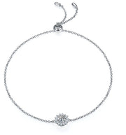 925 Sterling Silver Jewelry Set – Necklace, Earrings & Bracelet Trio