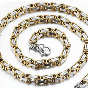 Punk Stainless Steel Necklace – Edgy Chain for Men & Women