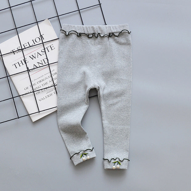 Kids Cotton Leggings – Soft Stretchy Pants for Girls & Boys