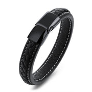 Black Titanium Steel Bracelet for Men