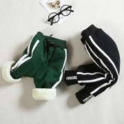 Baby Winter Pants – Fleece-Lined Velvet Trousers for Boys & Girls