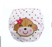 Cartoon Baby Training Pants – Reusable Cotton Diaper for Toddlers & Infants