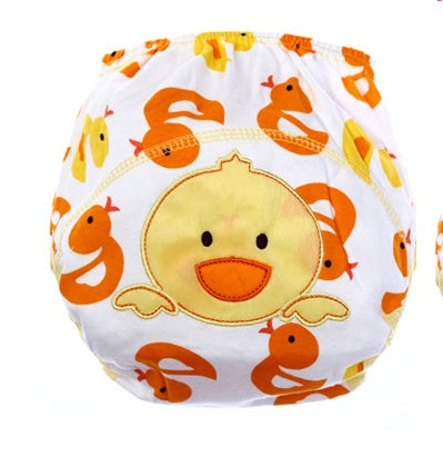Cartoon Baby Training Pants – Reusable Cotton Diaper for Toddlers & Infants
