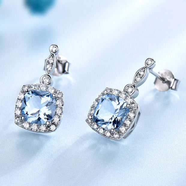 Geometric Short Necklace & Earrings Set