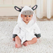 Hooded Baby Bathrobe – Cotton Animal Towel Wrap for Infants & Toddlers
