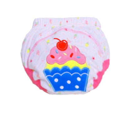 Cartoon Baby Training Pants – Reusable Cotton Diaper for Toddlers & Infants