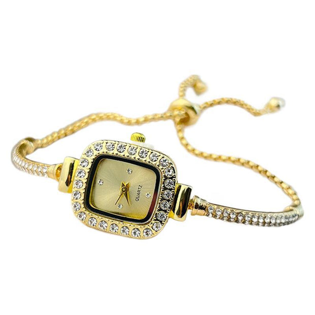 Square Diamond Women’s Watch – Elegant Fashion Timepiece