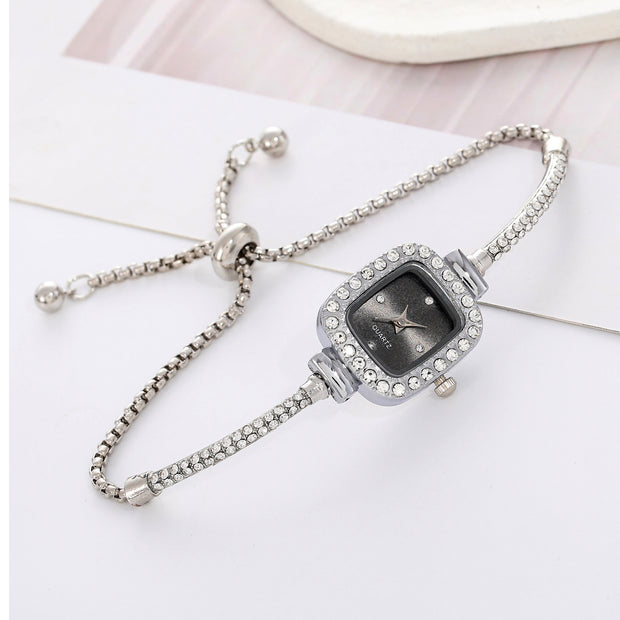 Square Diamond Women’s Watch – Elegant Fashion Timepiece
