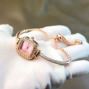 Square Diamond Women’s Watch – Elegant Fashion Timepiece