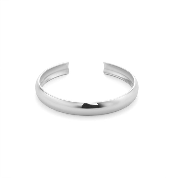 Polished Titanium Steel Bracelet – Sleek Women’s Fashion Jewelry