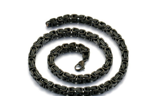 Punk Stainless Steel Necklace – Edgy Chain for Men & Women