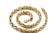 Punk Stainless Steel Necklace – Edgy Chain for Men & Women