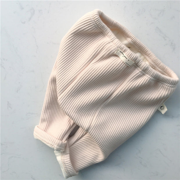 Baby Elastic Leggings – Autumn Casual Trousers for Boys & Girls